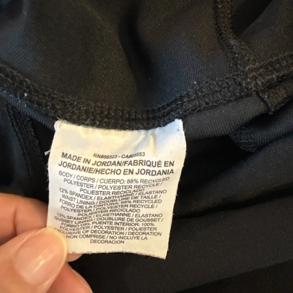Nike Dri-FIT Leggings Womens M Black Full Length High Waist Athletic Yoga Pants